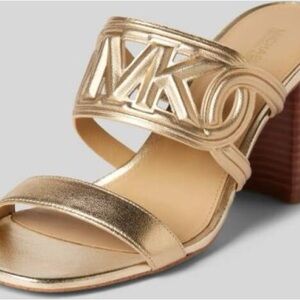 Michael Kors Metallic Gold Sandals
